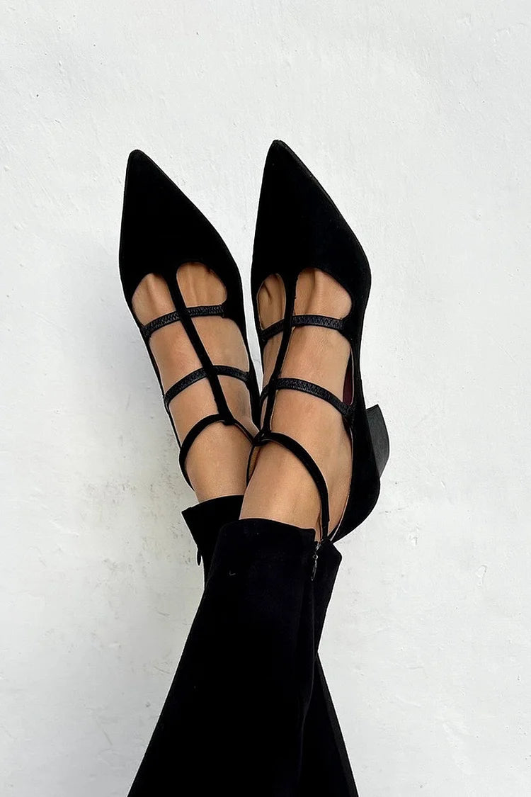 Claire™ | Chic Strappy High Heels