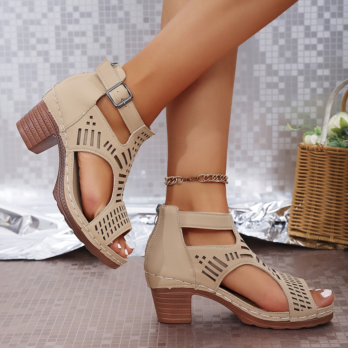 Juliette | Women's Chunky Heel Sandals