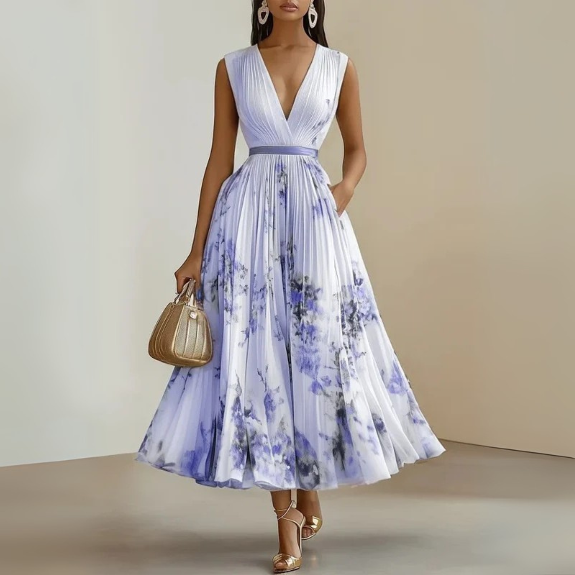 Maureen™ | Breezy Sleeveless Maxi Dress for Summer