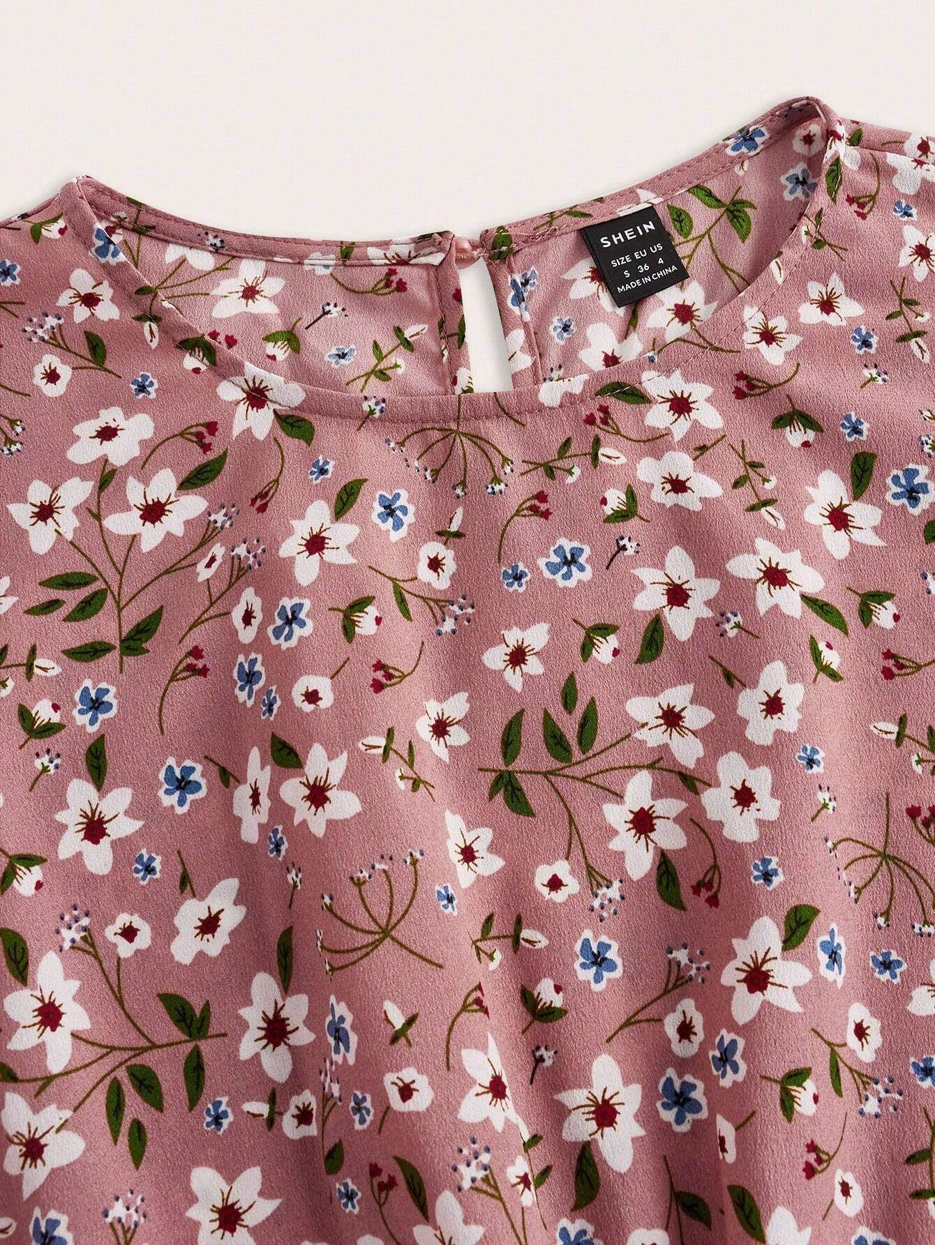 Flora | Women's Maxi Dress with Floral Print, Bishop Sleeves, and Smocked Waist