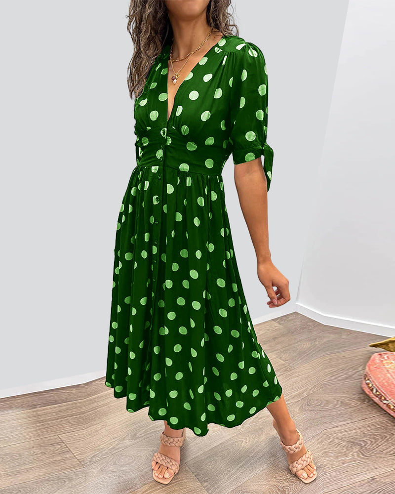 Bailey™ | Chic Polka Dot Dress