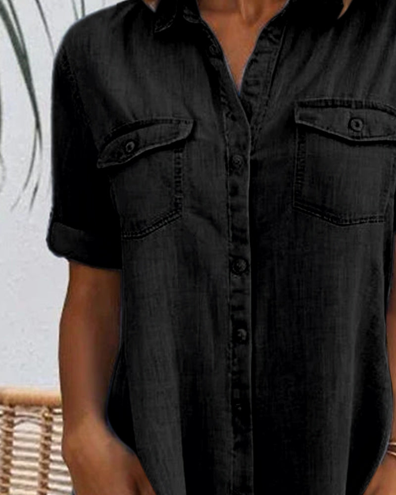 Jennifer™ | Breezy Denim-Style Dress