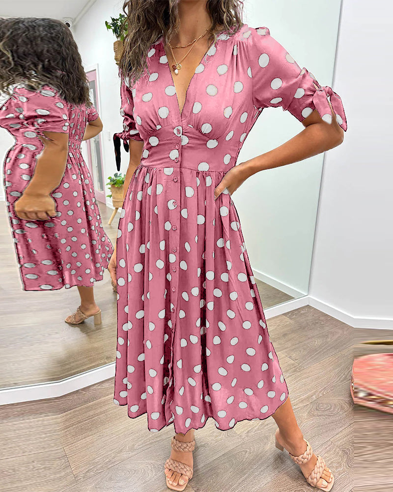 Bailey™ | Chic Polka Dot Dress