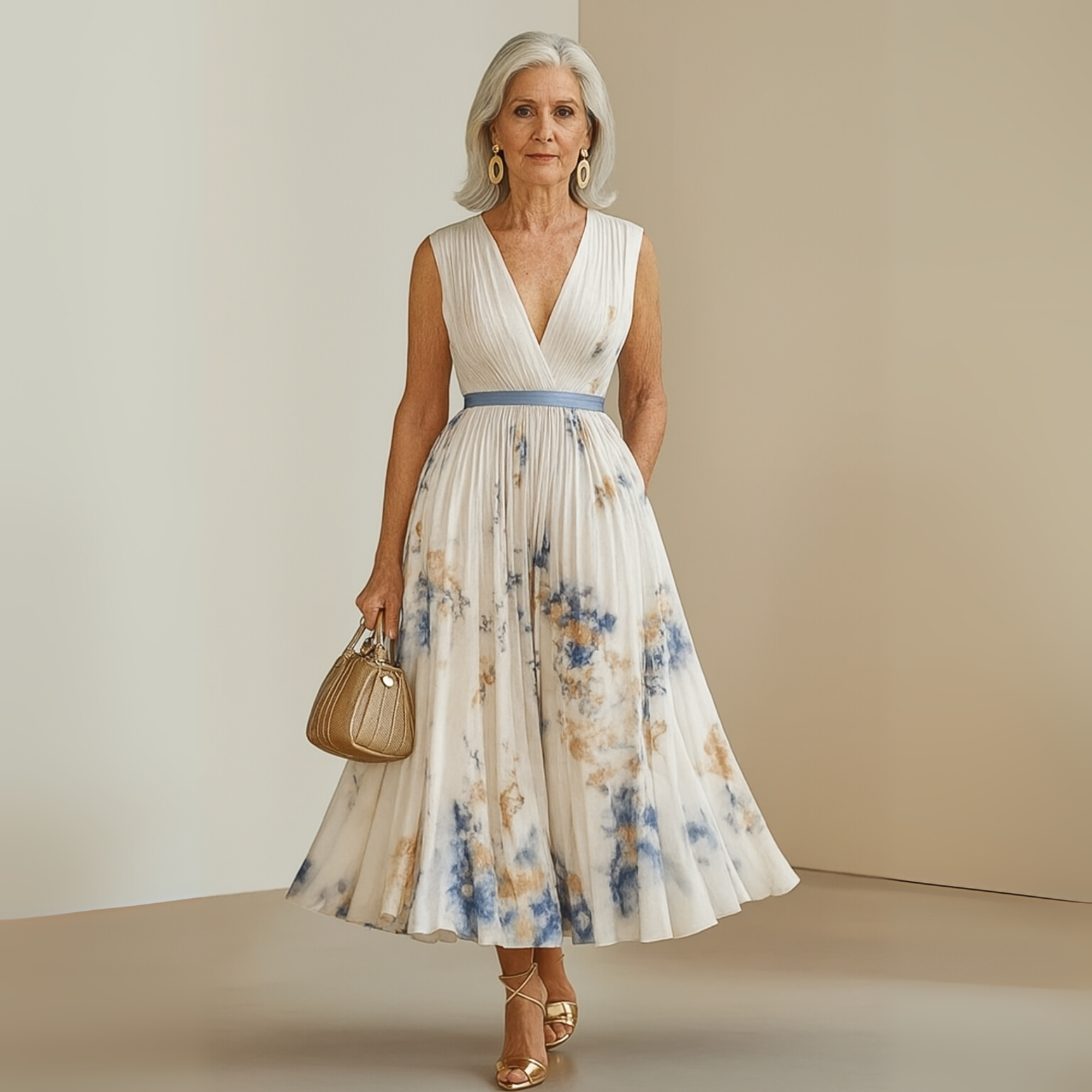 Maureen™ | Breezy Sleeveless Maxi Dress for Summer