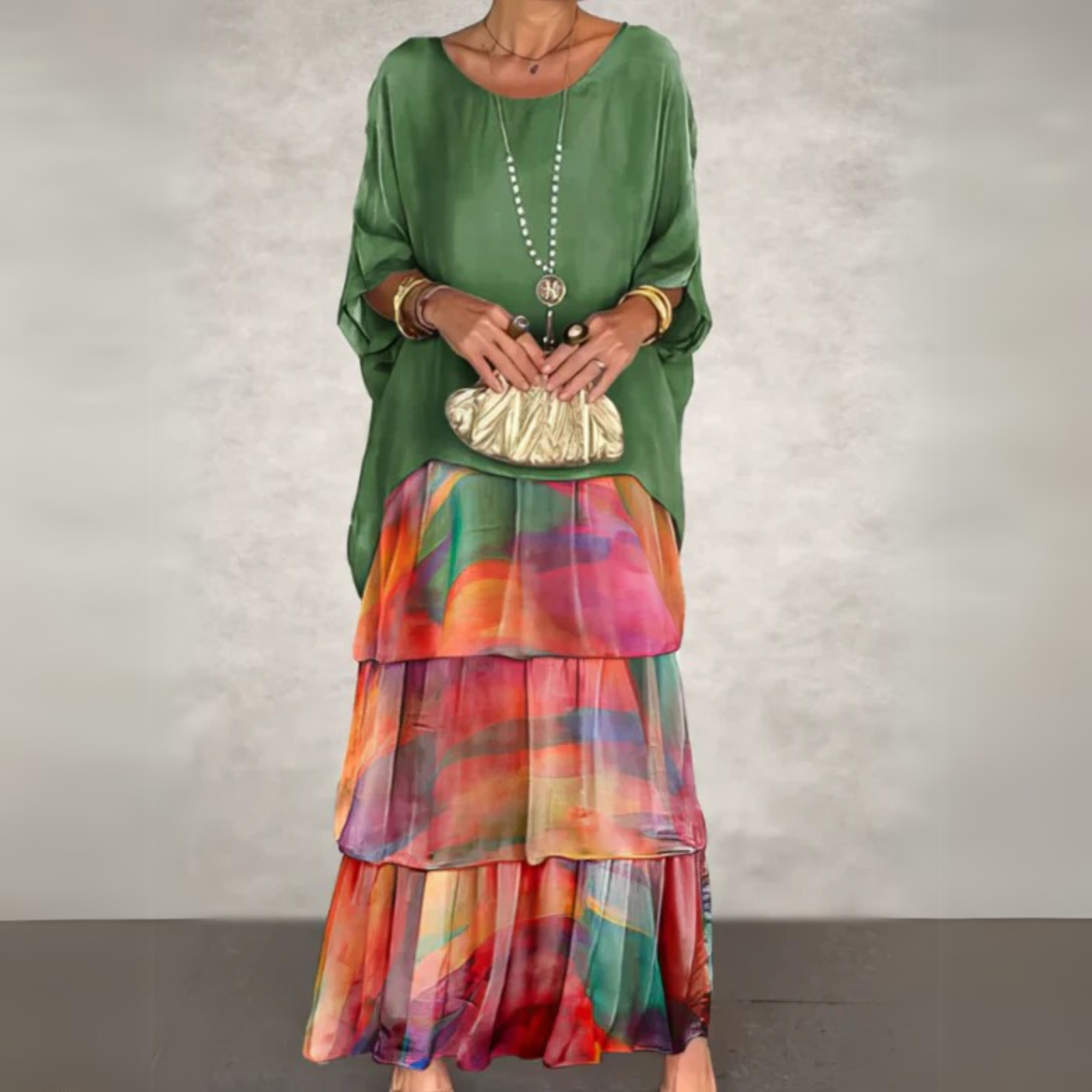Kali™ | Graceful Maxi Dress