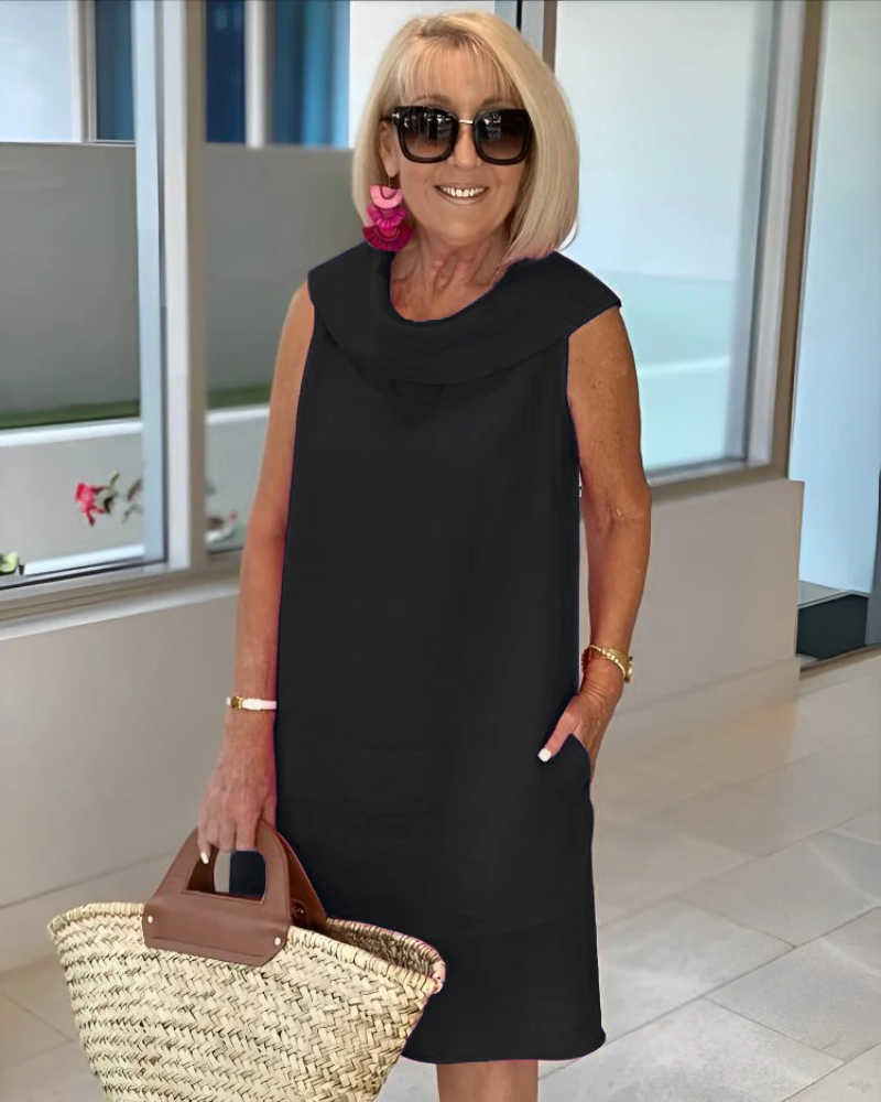 Sherry™ | Elegant Lightweight Dress with Chic Neckline