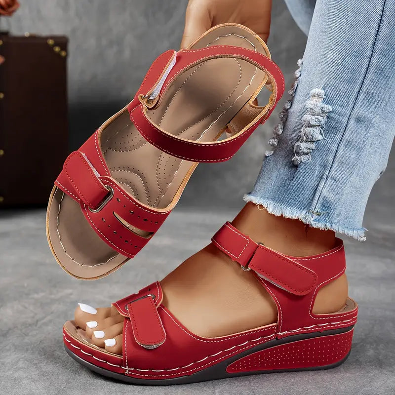 Nina™ | Wedge-Heel Orthopedic Sandals