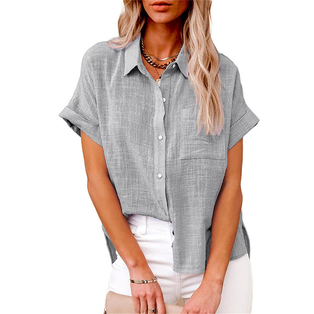 Claudia™ | Breezy Front Pocket Shirt