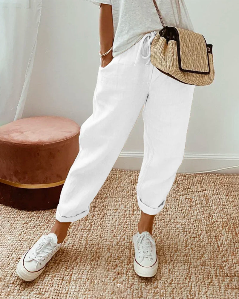 Remy™ | Chic Casual Waistband Trousers
