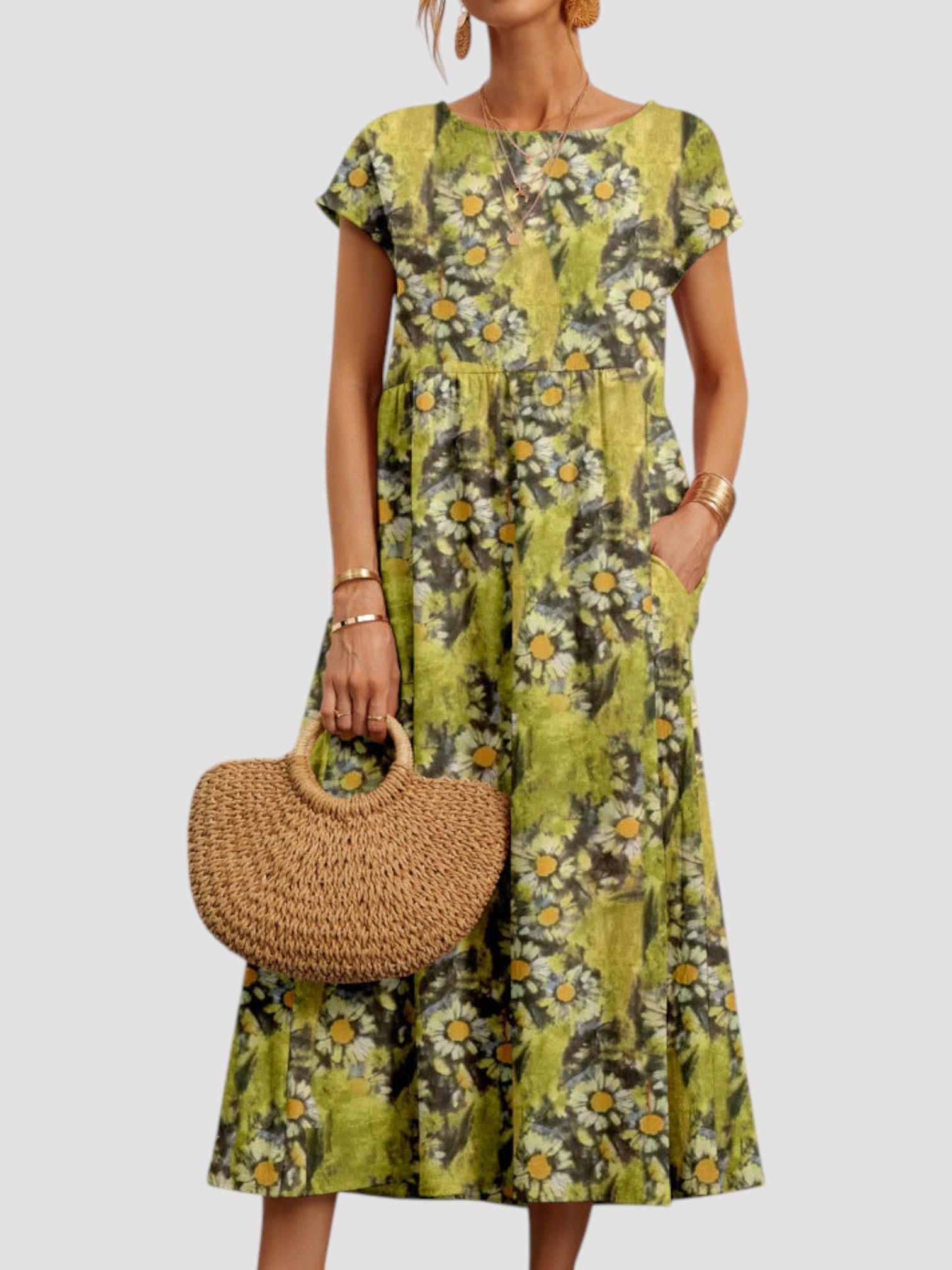 Lynn™ | Retro-Inspired Maxi Dress