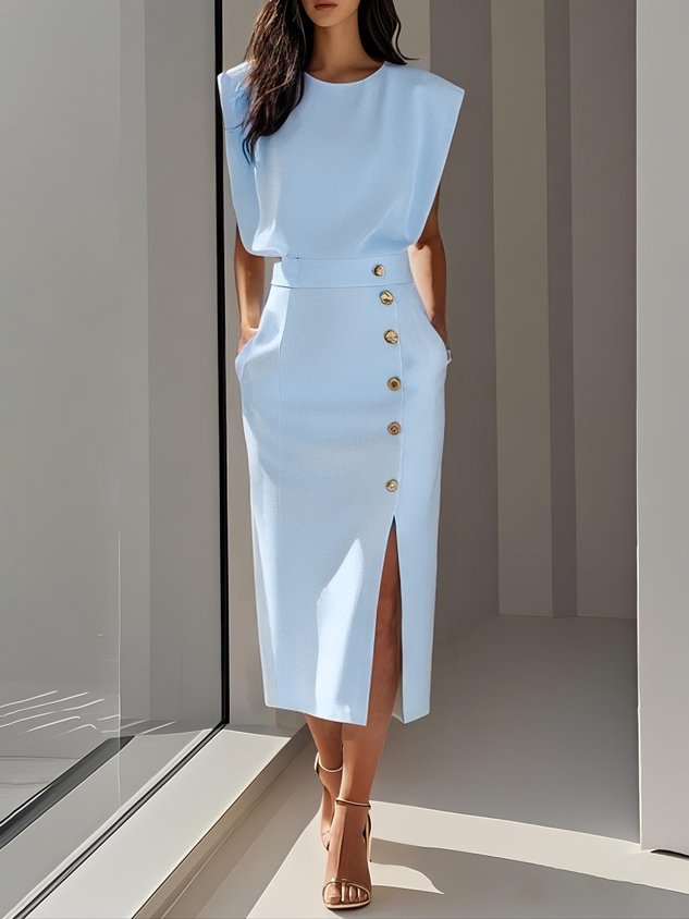 Aspen™ | Effortlessly Chic Midi Dress