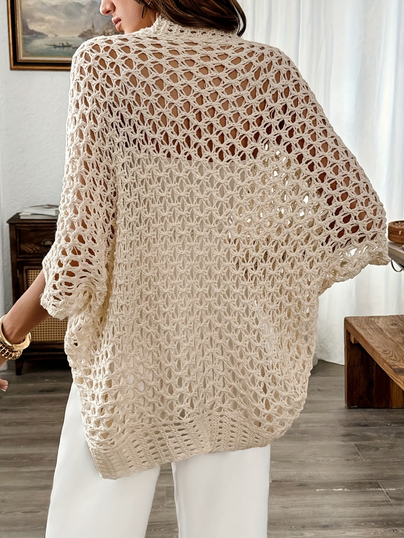 Sharon™ | Lightweight Open Knit Cardigan