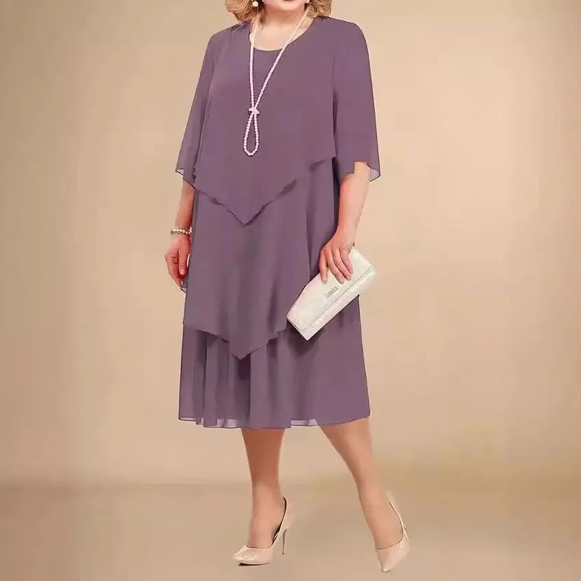 Ellen™ | Sophisticated Chiffon Gown