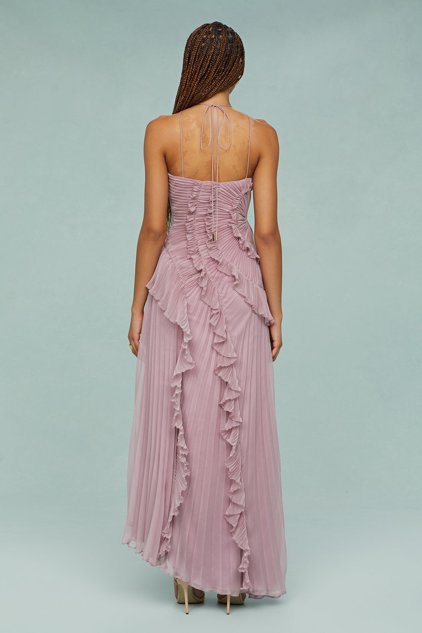 Estelle™ | Chic Halter Neck Dress