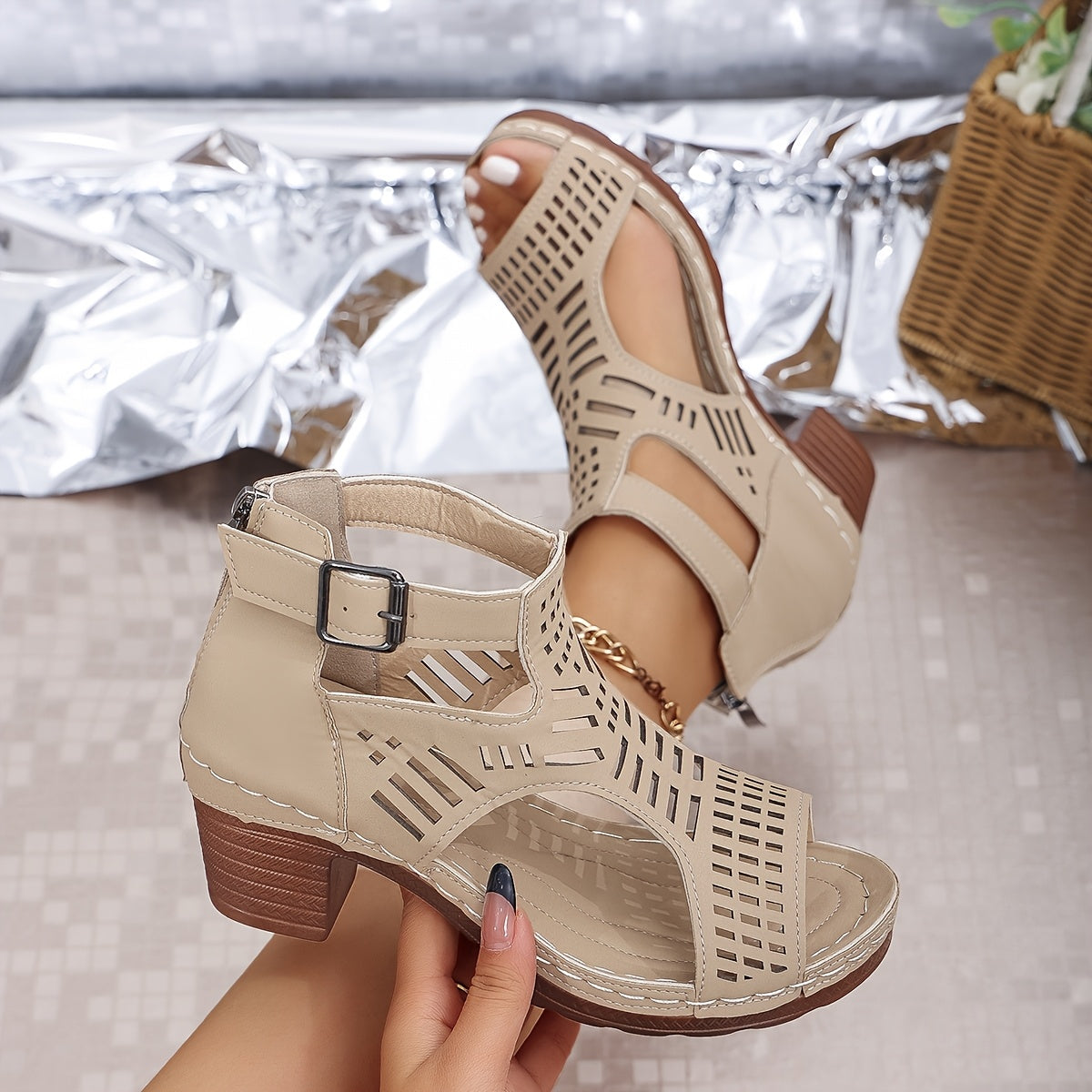 Juliette | Women's Chunky Heel Sandals