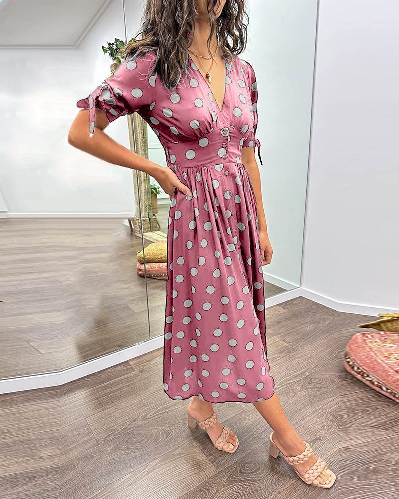 Bailey™ | Chic Polka Dot Dress