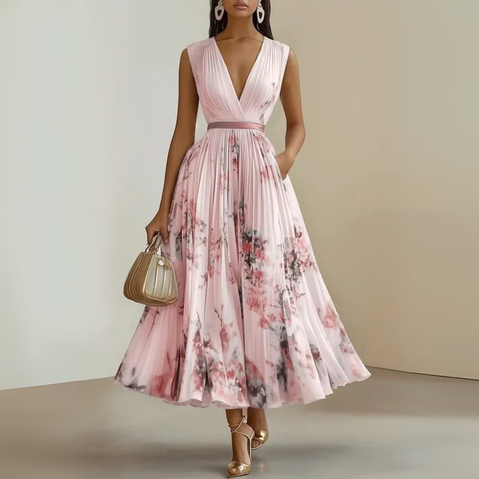 Maureen™ | Breezy Sleeveless Maxi Dress for Summer