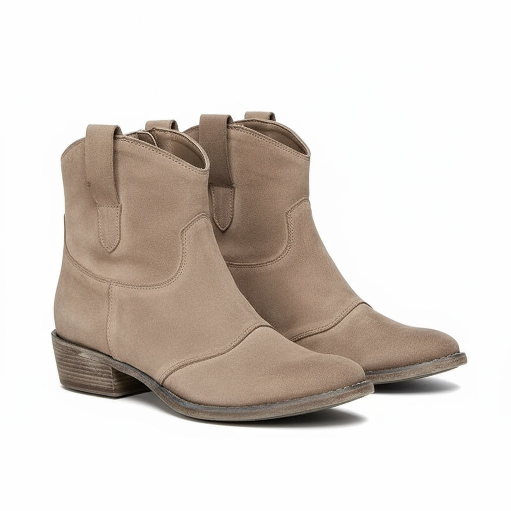 Henny™ | Retro Cowboy Ankle Boots
