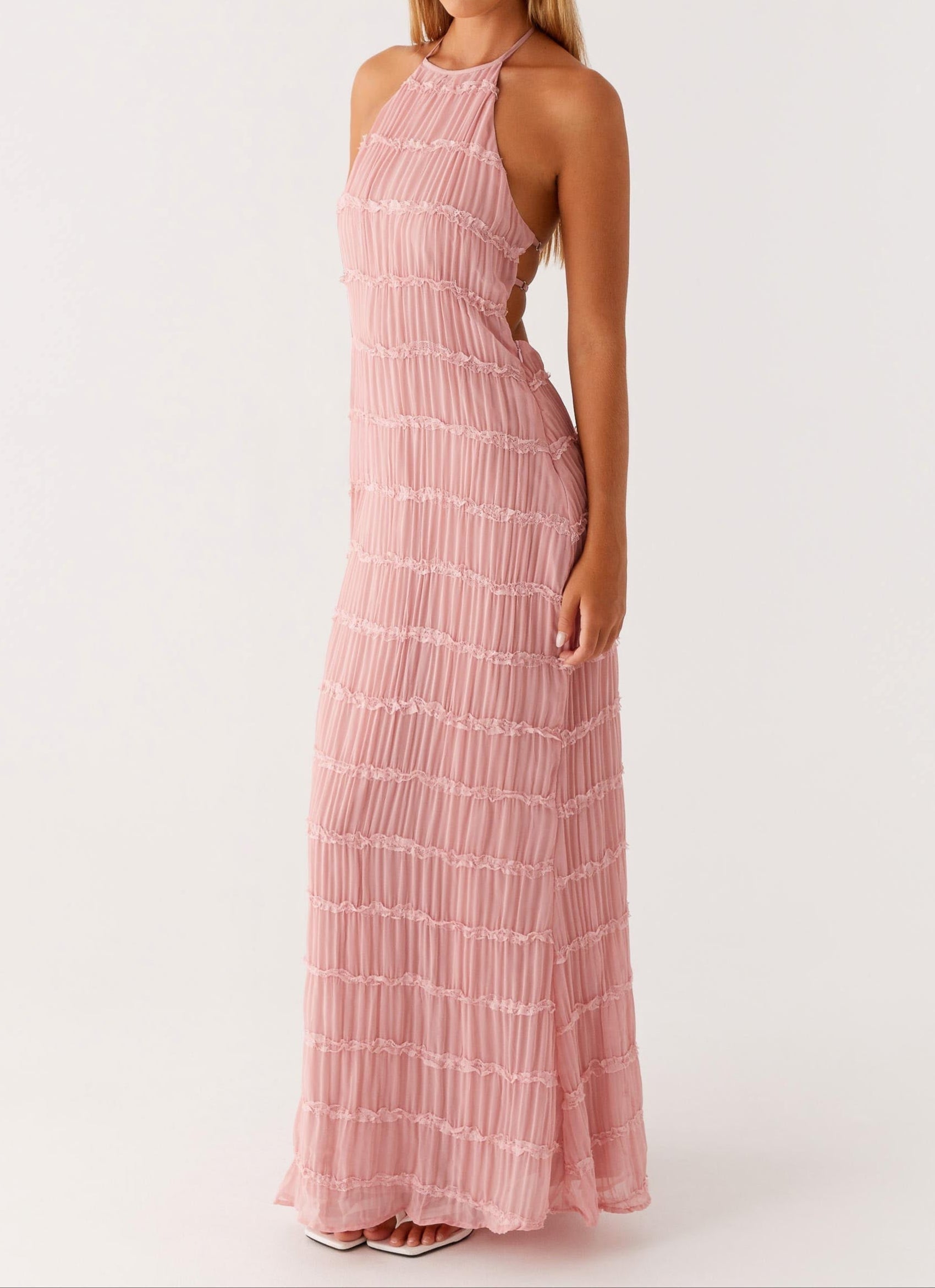 Jolene™ | Chic Halter Maxi Dress