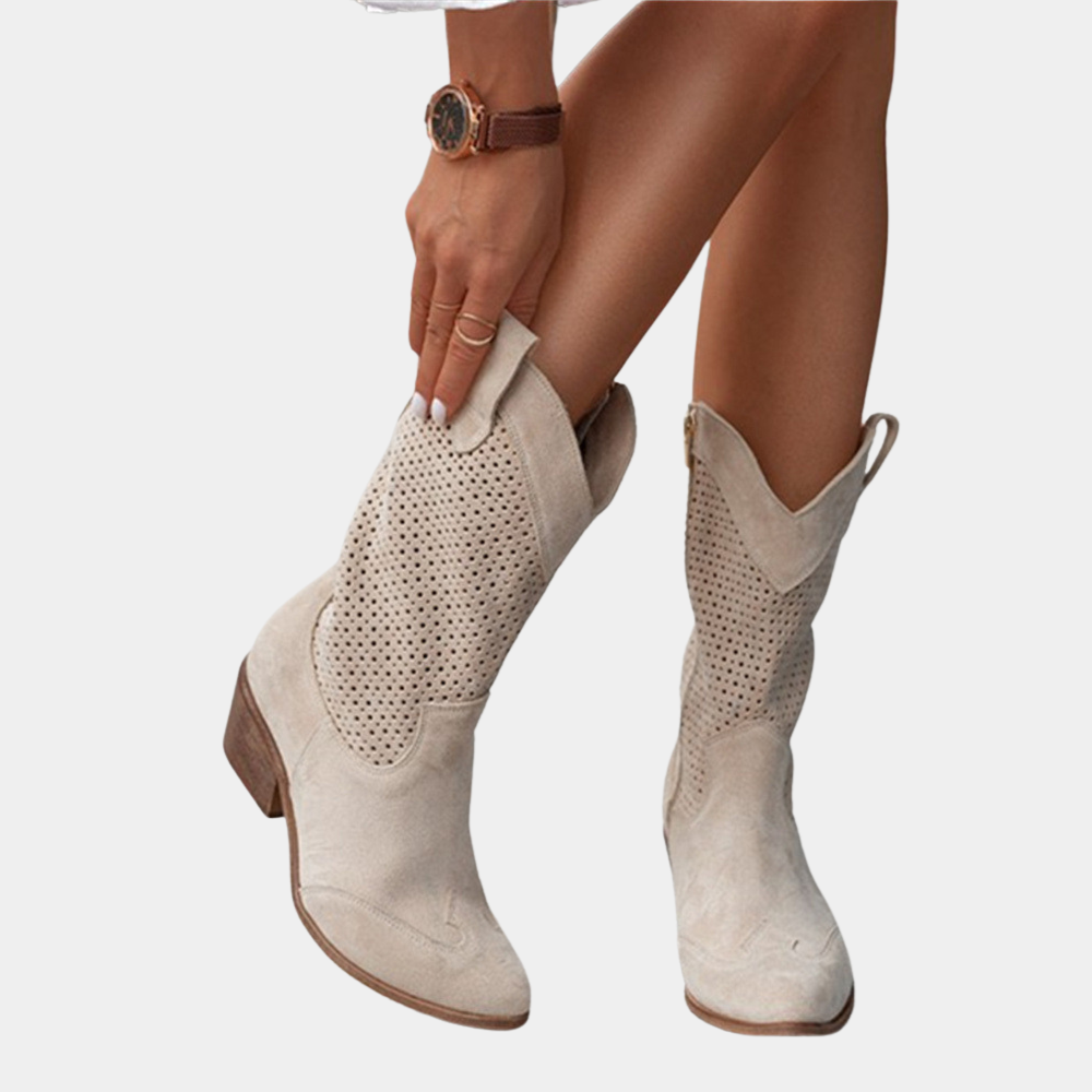 Natalie™ | Western-Inspired Orthopedic Boots