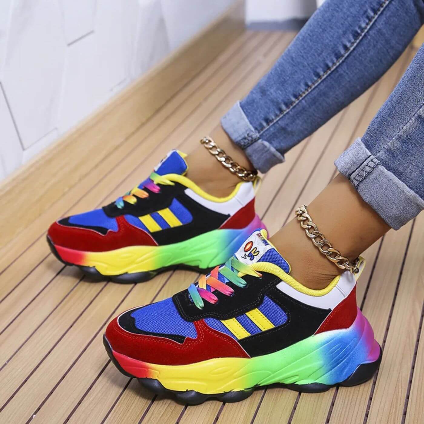 LumiSneak™ | Colorful Orthopedic Sneakers