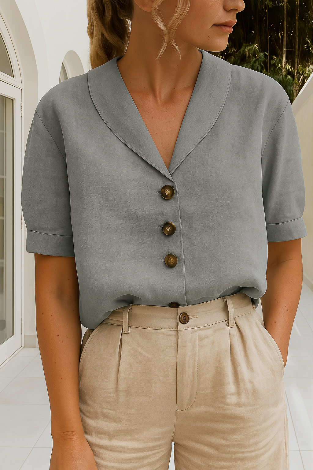 Ethel™ | Chic Elegance Blouse
