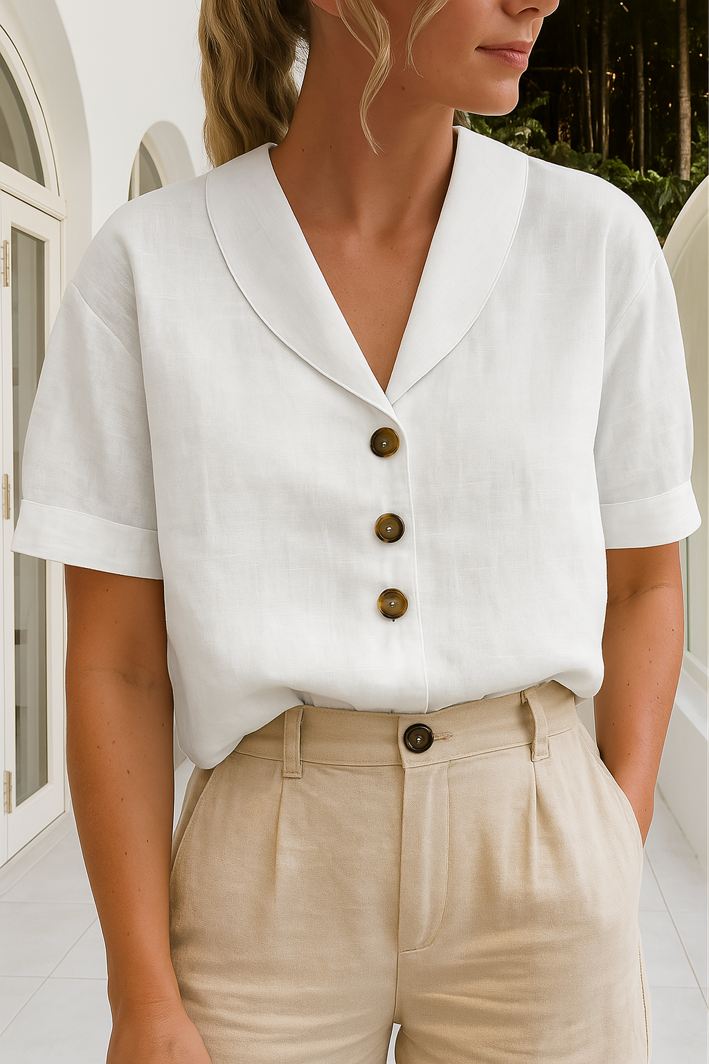 Ethel™ | Chic Elegance Blouse