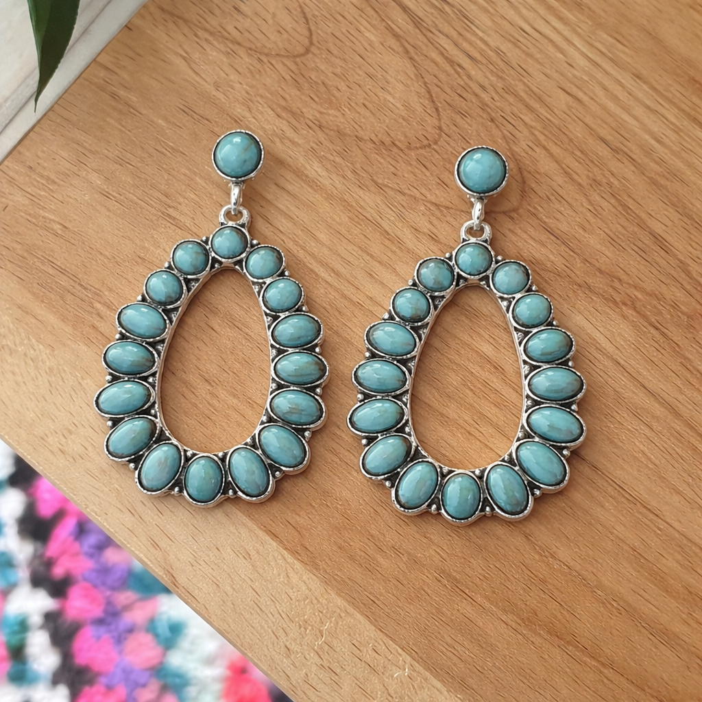 Esther™ Turquoise Drop Earrings