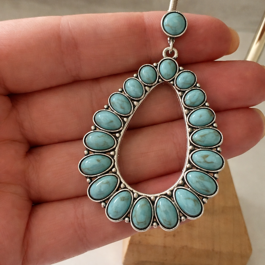 Esther™ Turquoise Drop Earrings