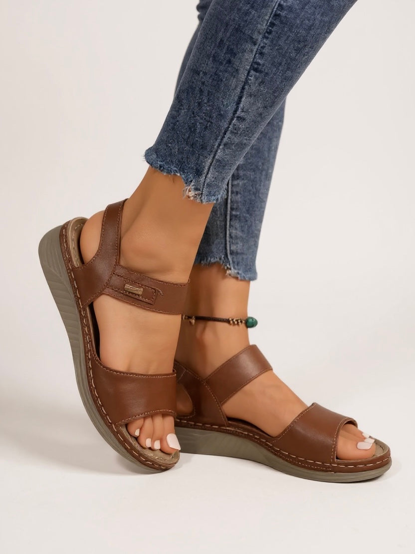Giselle | Women's Comfort Slip-On Sandals with Cushioning