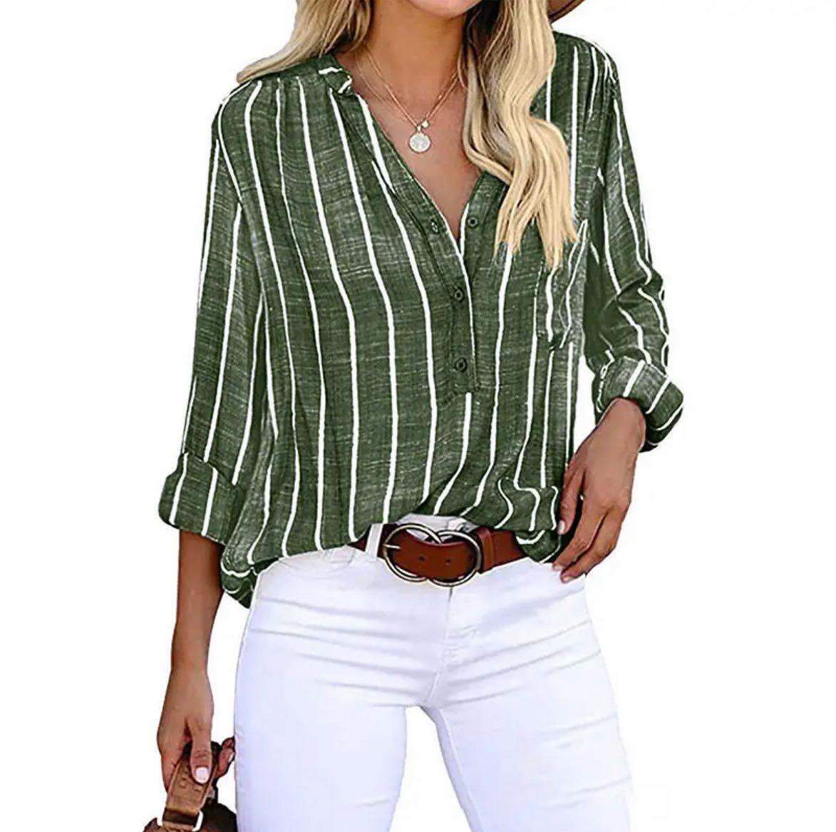 Candace™ | Striped Relaxed Blouse