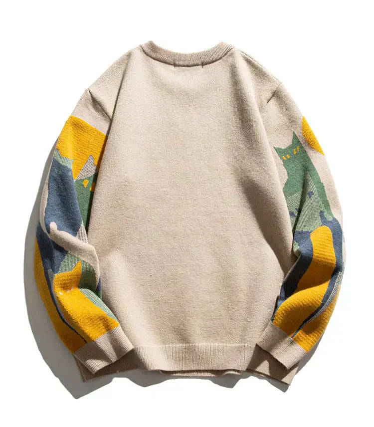 Felix™ | Cat Sweater Under the Moonlight