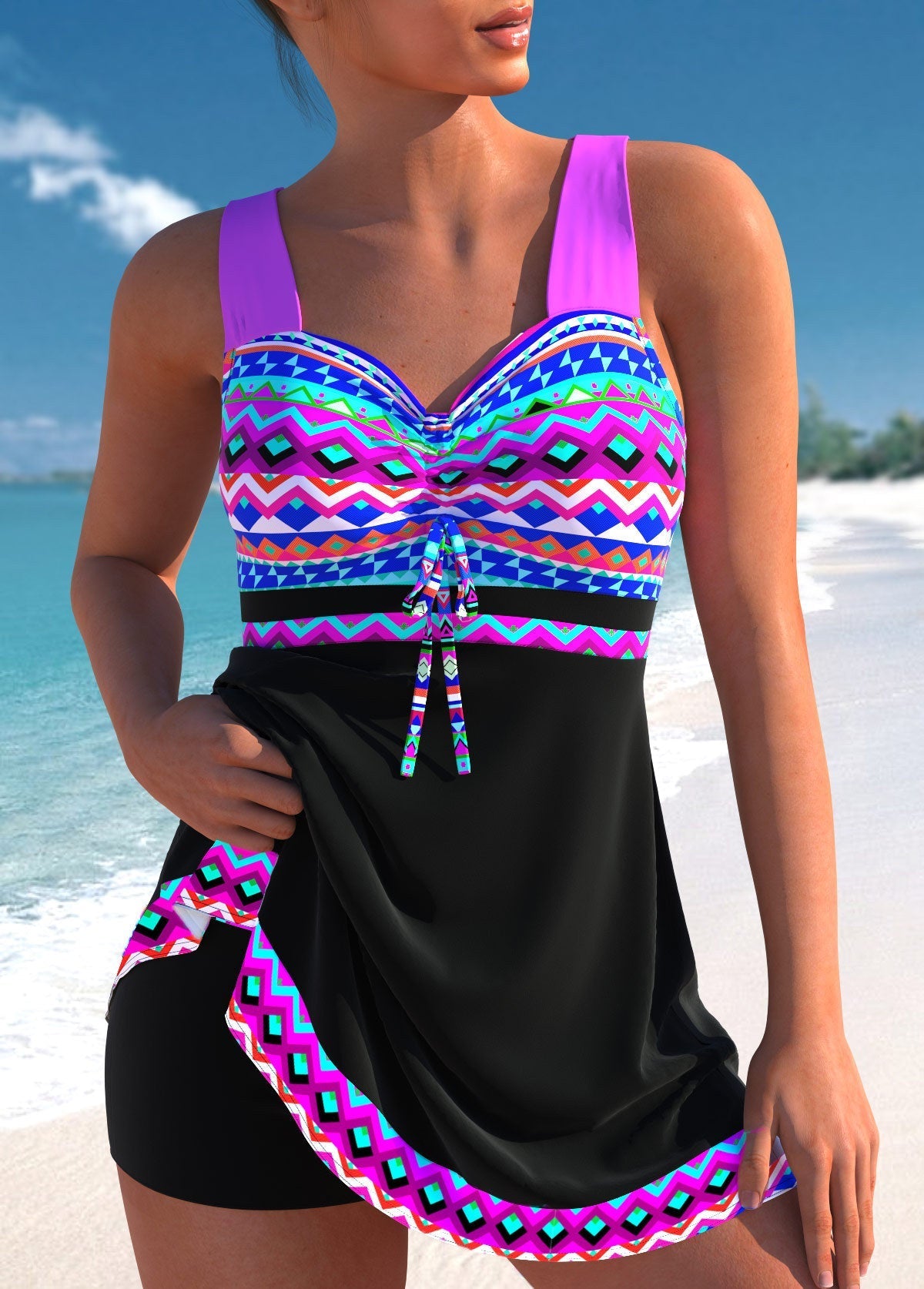 Gladys™ | Stylish Patterned Swimwear