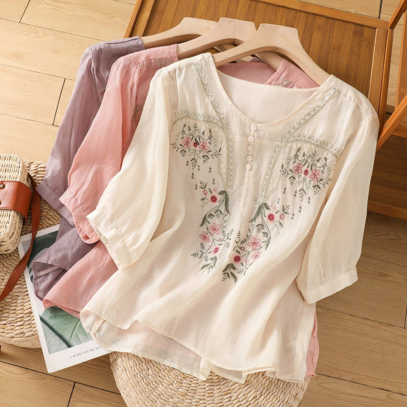 Tamsina™ | Easygoing Floral Blouse