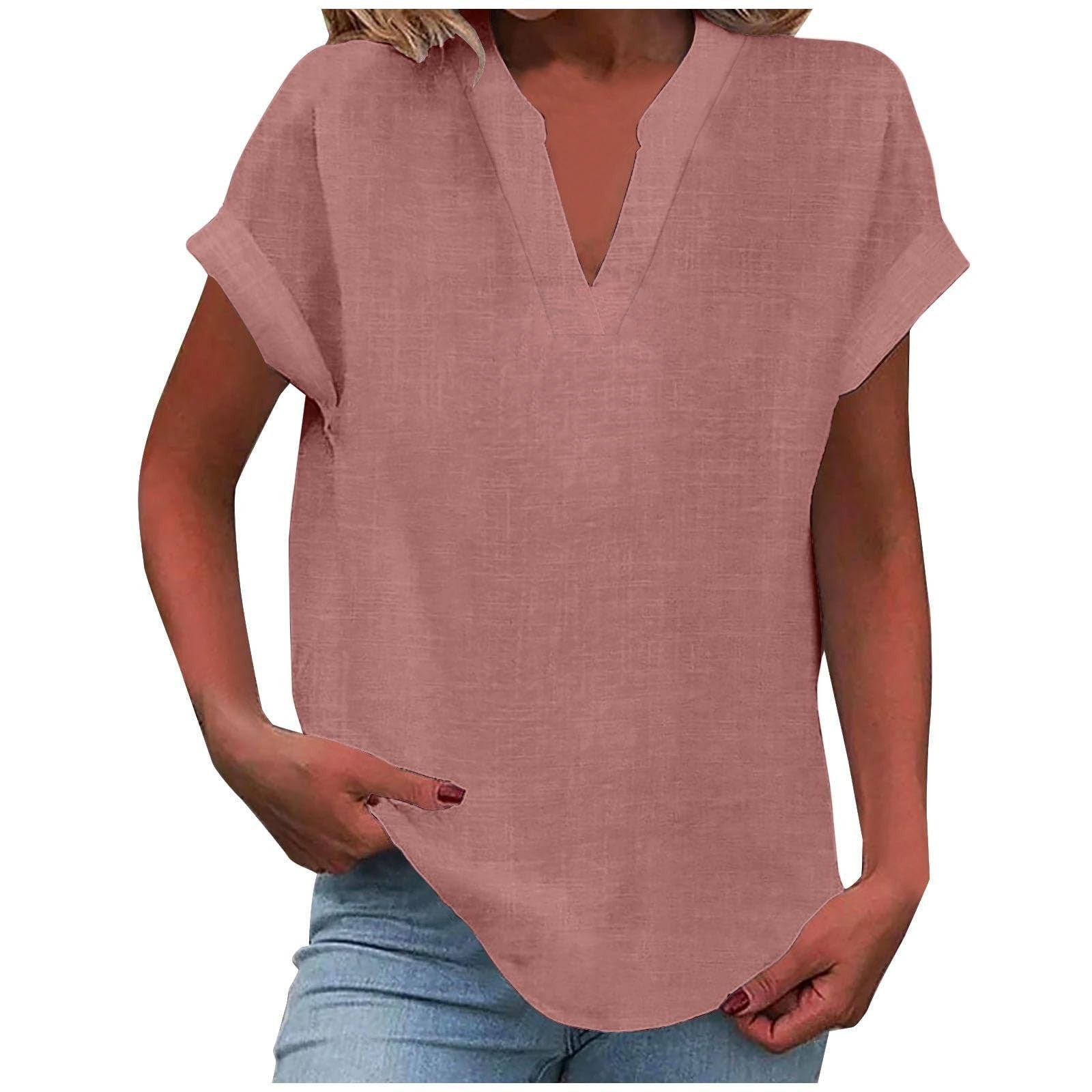 Lexi™ | Casual V-Neck Blouse