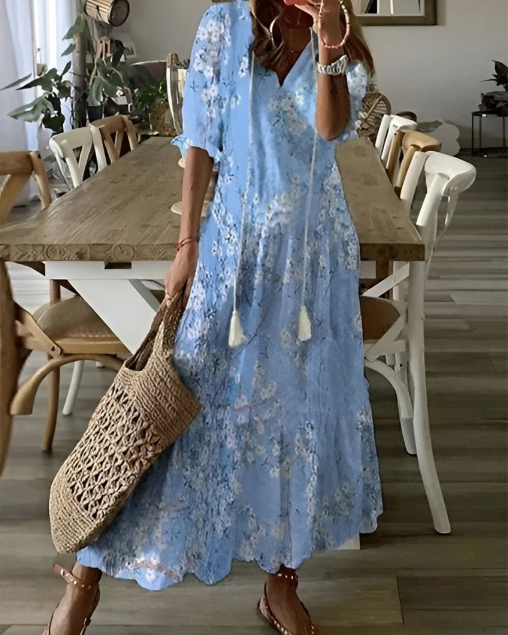 Celina™ | Enchanting Boho Cover-Up Dress