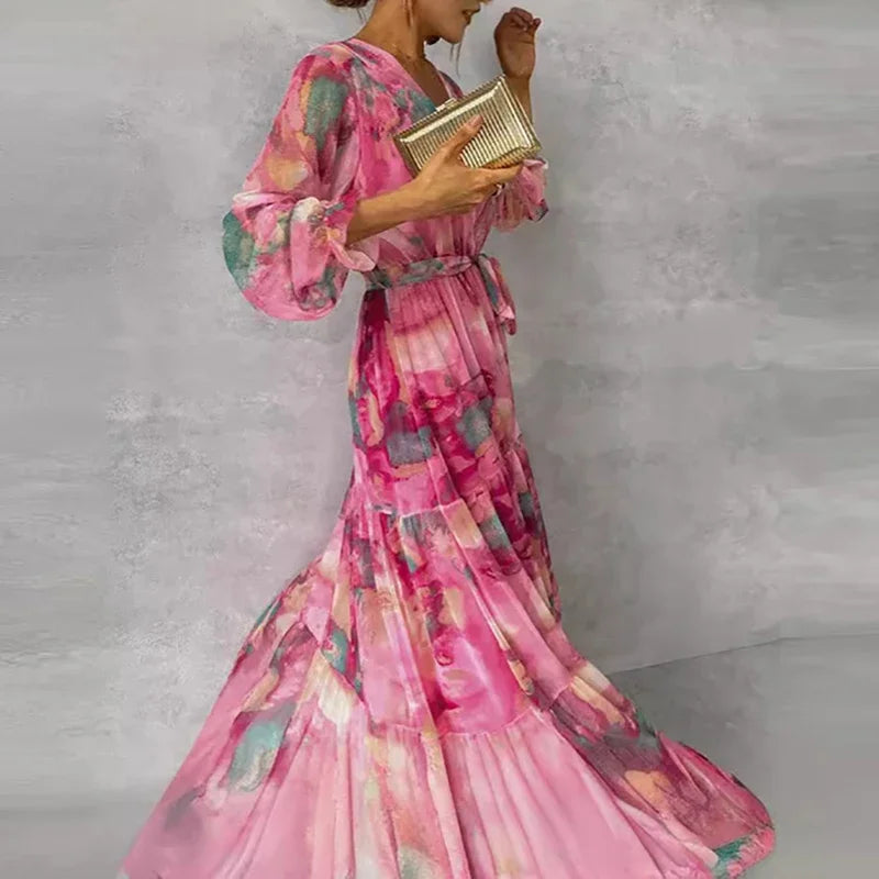 Katie™ | Exquisite Handmade Floral Dress