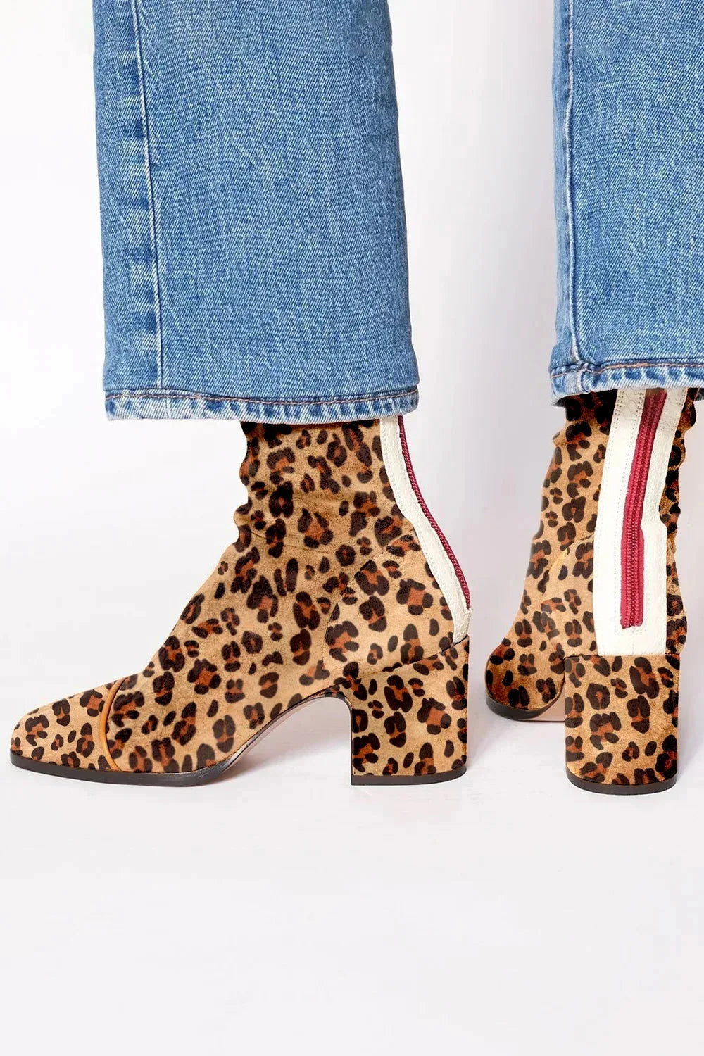 Scarlett™ | Square Toe Heeled Ankle Boots