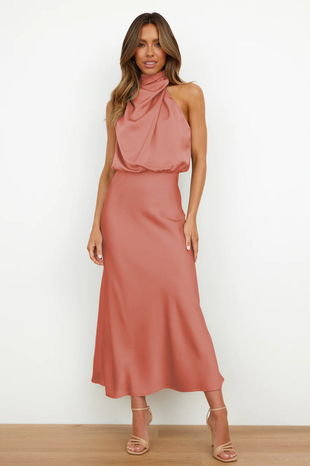 Mariana™ | Sophisticated Halter Evening Gown