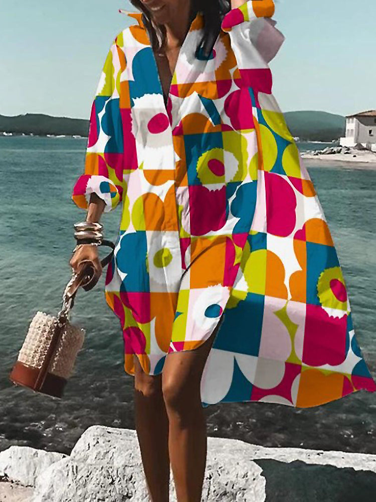 Mary™ | Midi Shirt Dress for Summer