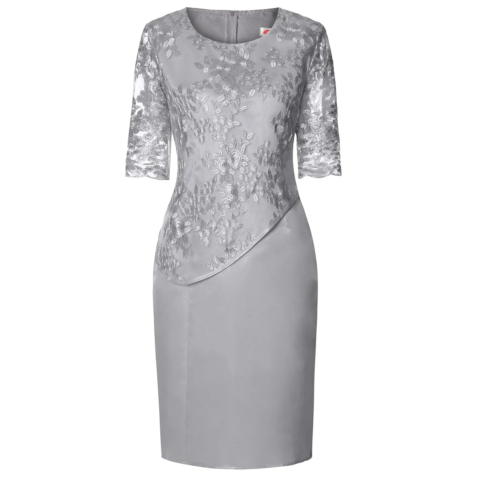 Frances™ | Midi Dress with Short Sleeves