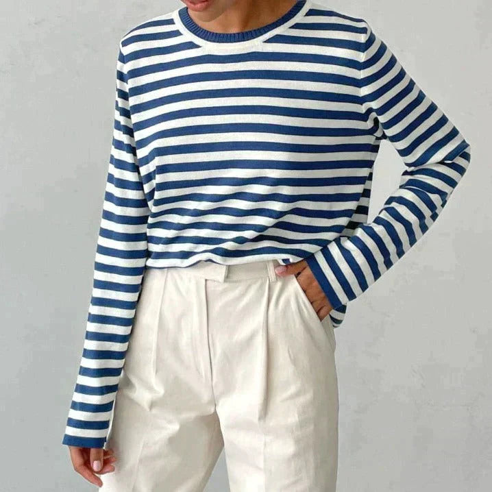 Dana™ | Chic Striped Summer Tee