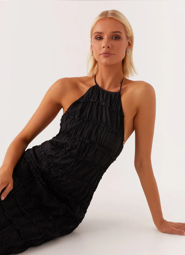 Jolene™ | Chic Halter Maxi Dress