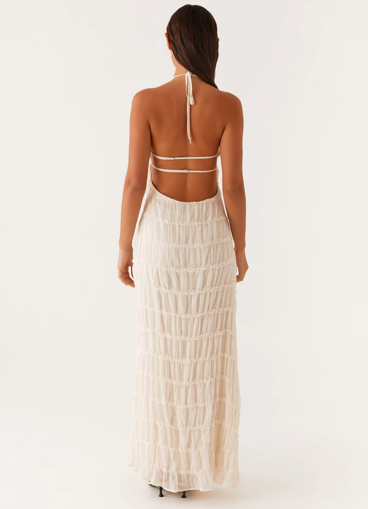 Jolene™ | Chic Halter Maxi Gown