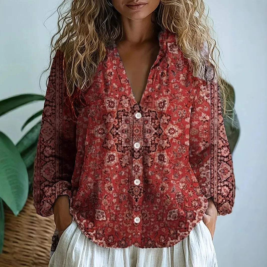Martha™ | Nature-Inspired Relaxed Blouse