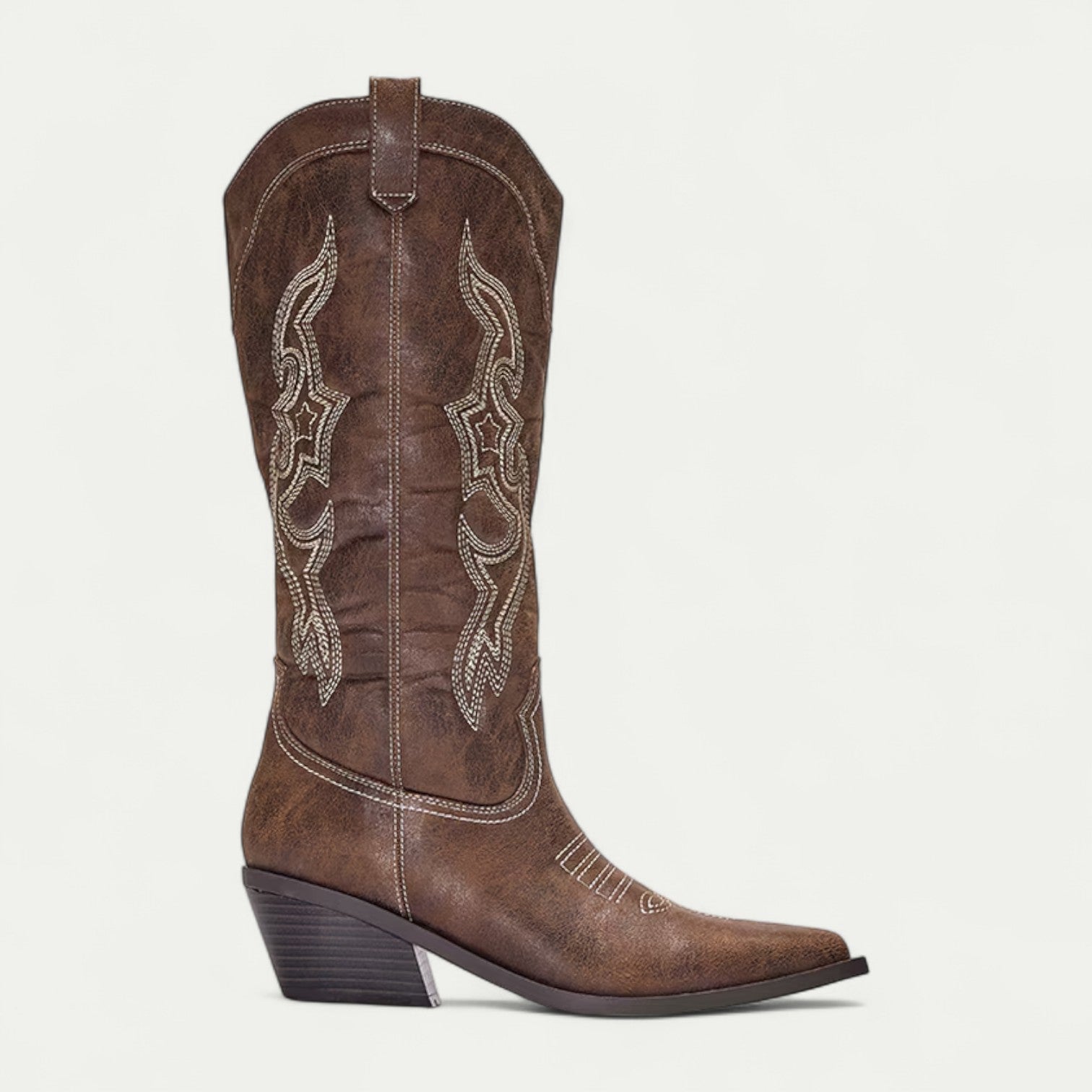 Mella™ Women's Western Calf High Pointed Toe Boots