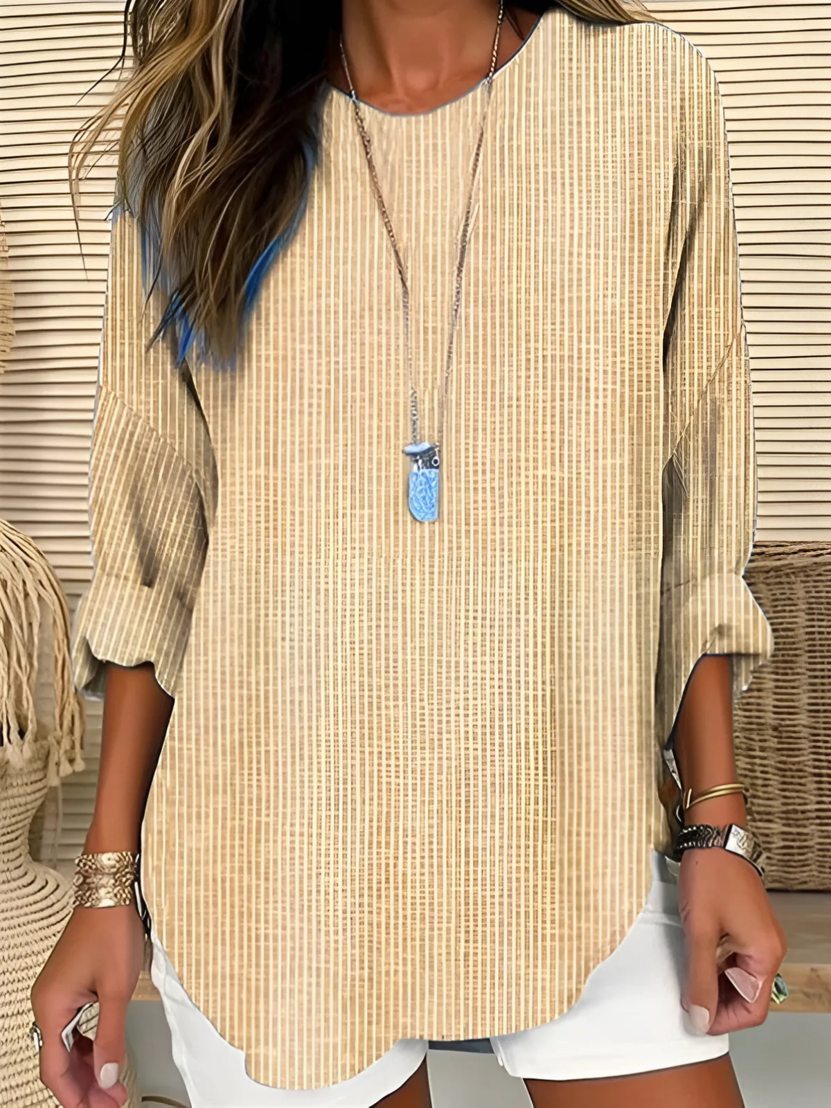 Cecilia™ | Stylish Striped Top