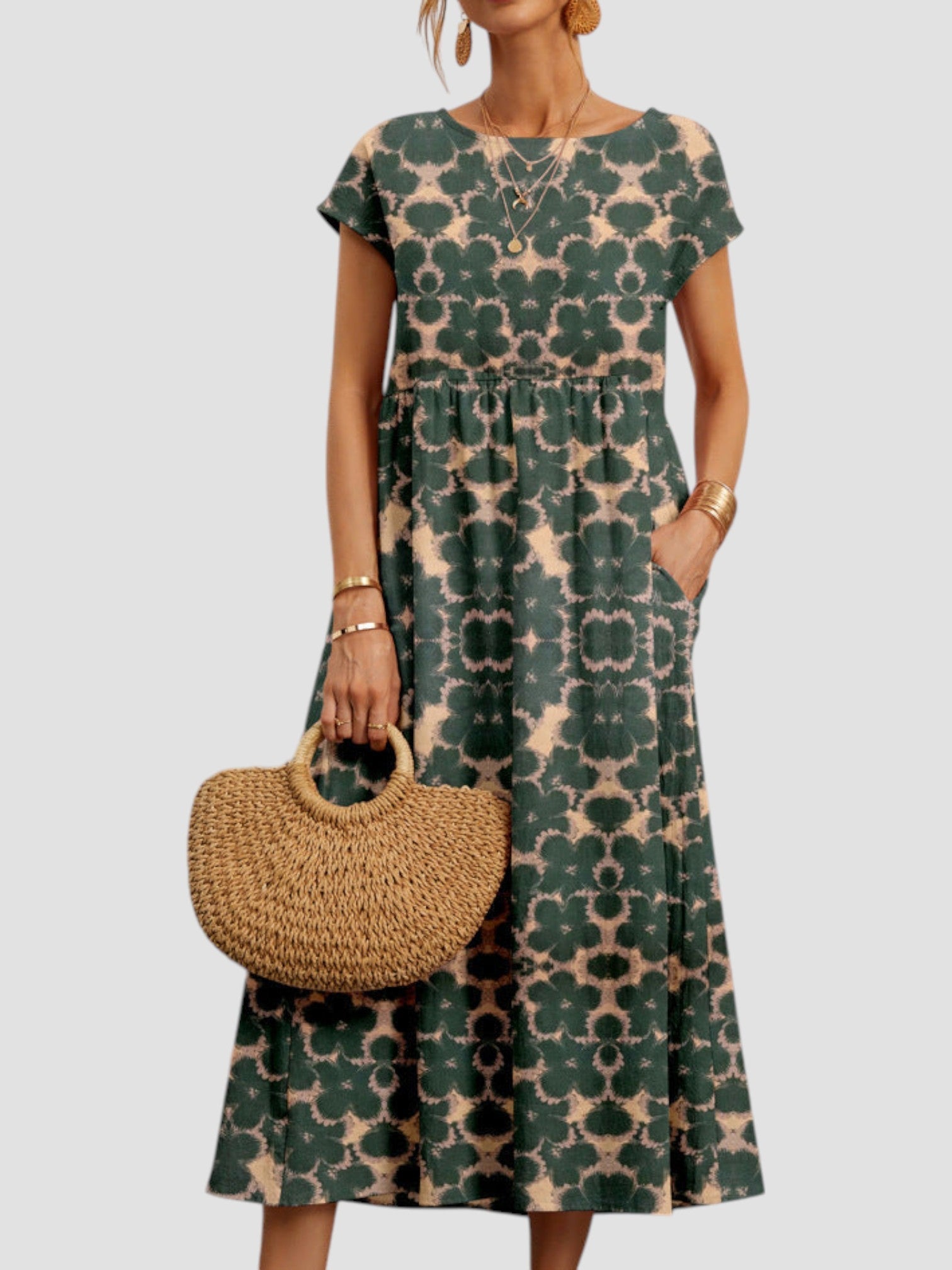 Lynn™ | Retro-Inspired Maxi Dress