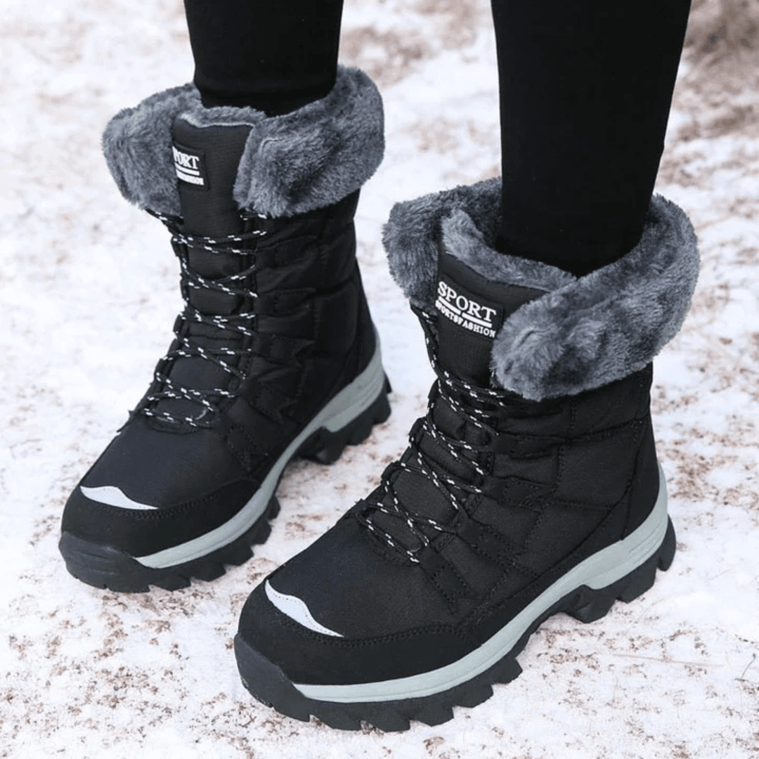 SnowLuxe™ | Insulated Waterproof Winter Boots