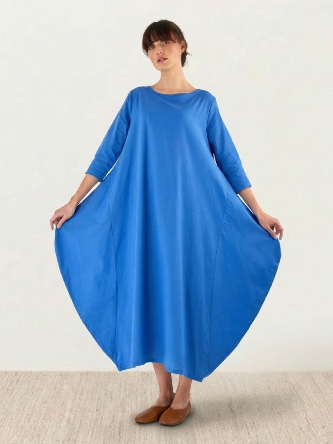 Serena | Women's Bohemian Oversized Maxi Dress with 3/4 Sleeves